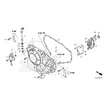 RIGHT CRANKCASE COVER