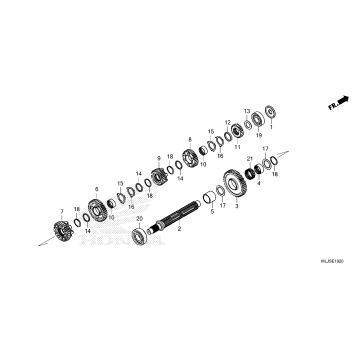 TRANSMISSION             (COUNTERSHAFT)