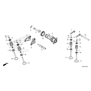 CAMSHAFT@VALVE