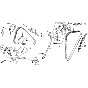 CAM CHAIN + TENSIONER