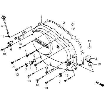 RIGHT CRANKCASE COVER
