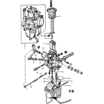 LEFT CARBURETOR