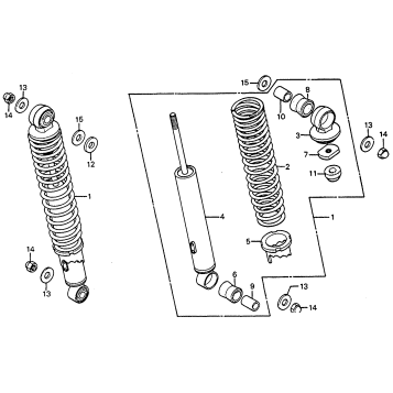 REAR SHOCK ABSORBER 79