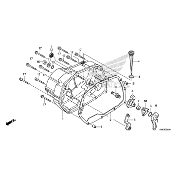 RIGHT CRANKCASE COVER