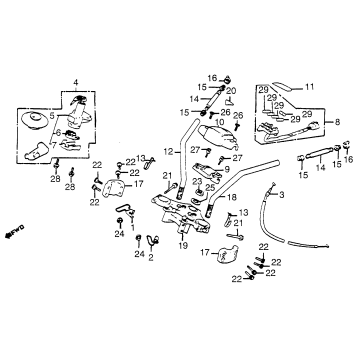 HANDLEBAR + TOP BRIDGE