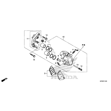 FRONT BRAKE CALIPER (1)