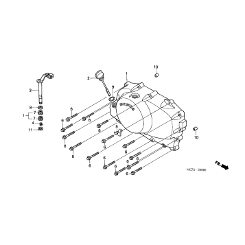 RIGHT CRANKCASE COVER