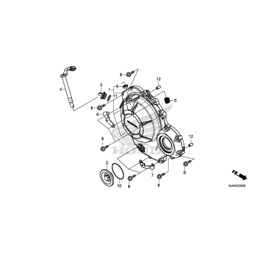 RIGHT CRANKCASE COVER