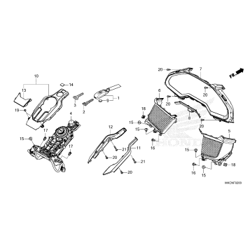 METER PANEL@SWITCH PANEL @FOB KEY