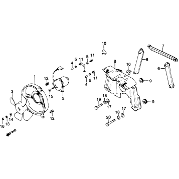 COOLING FAN + SHROUD