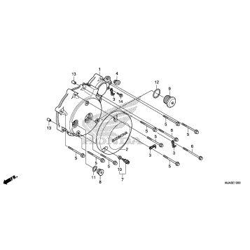 LEFT CRANKCASE COVER