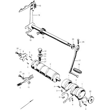 SHIFT DRUM + SHIFT ARM