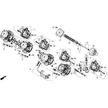 CARBURETOR (COMPONENTS)