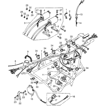 WIRE HARNESS + IGNITION COIL