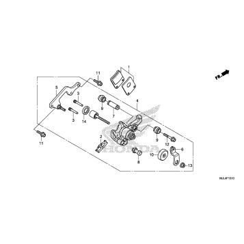 PARKING BRAKE CALIPER