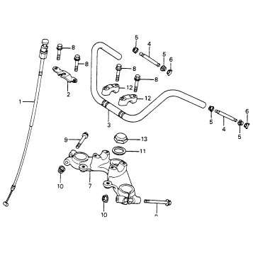 HANDLEBAR + TOP BRIDGE