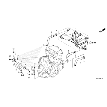 RADIATOR HOSE@WATER PIPE