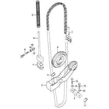 CAM CHAIN + TENSIONER