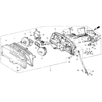 SPEEDOMETER + TACHOMETER I