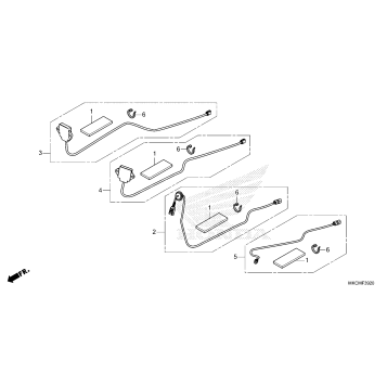 ANTENNA SET@CORD SET