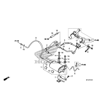 EVAP CANISTER (CBR600RA)