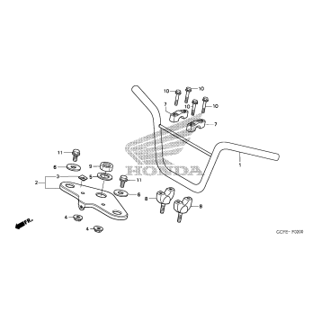 HANDLEBAR + TOP BRIDGE