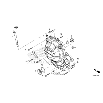 RIGHT CRANKCASE COVER