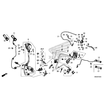 HANDLE LEVER@SWITCH@CABLE (MT)