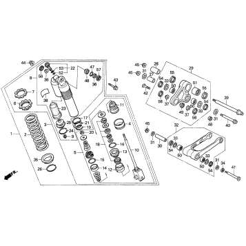 REAR SHOCK ABSORBER 94