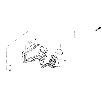 R. SIDE SHELTER SET 92