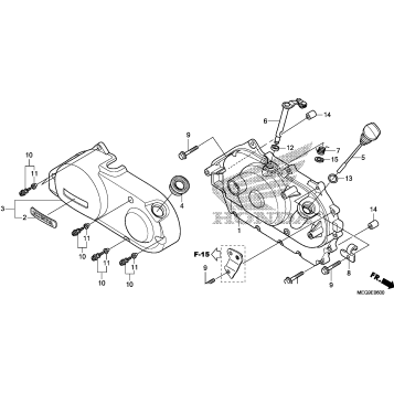 RIGHT CRANKCASE COVER