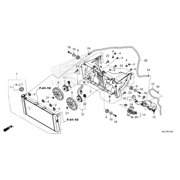 RADIATOR@RESERVE TANK