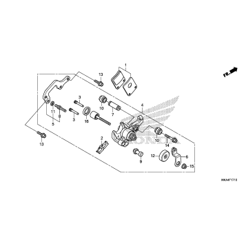 PARKING BRAKE CALIPER