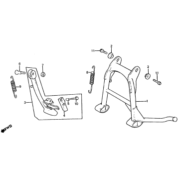 MAIN STAND + SIDE STAND