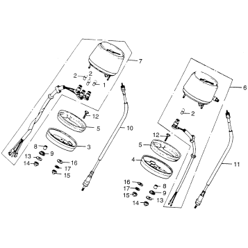 SPEEDOMETER + TACHOMETER