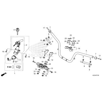 HANDLEBAR@TOP BRIDGE
