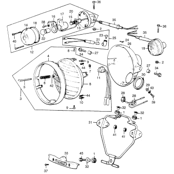 HEADLIGHT + FRONT TURN SIGNAL