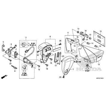 SIDE COVER@TOOLS         @COMBINATION SWITCH