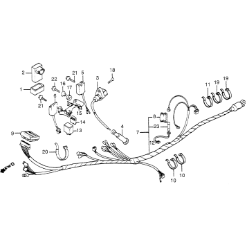 WIRE HARNESS + IGNITION COIL