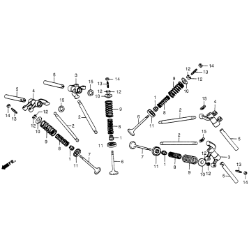 VALVE + UPPER ROCKER ARM