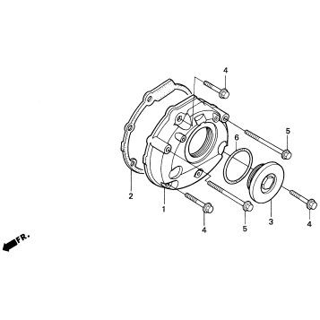 LEFT CRANKCASE COVER