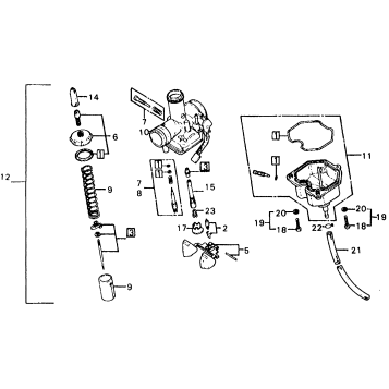 CARBURETOR (2) 76-78