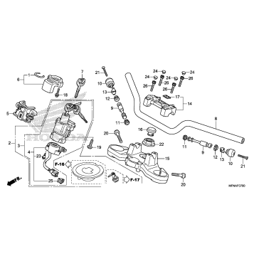 HANDLEBAR@TOP BRIDGE