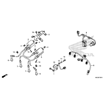 SUB HARNESS@IGNITION COIL