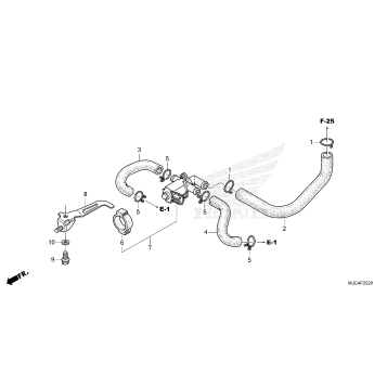 AIR INJECTION CONTROL    VALVE