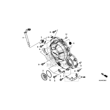 RIGHT CRANKCASE COVER