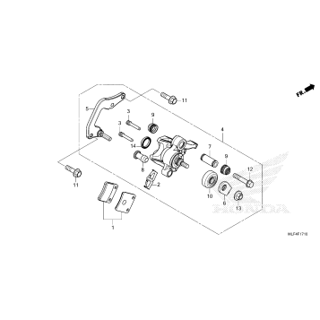 PARKING BRAKE CALIPER
