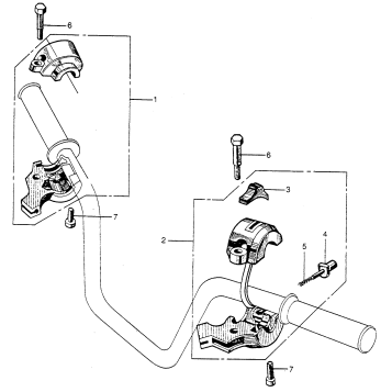 HORN SWITCH + TURN SIGNAL SWITCH