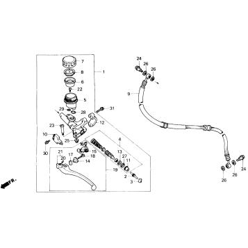 CLUTCH MASTER CYLINDER