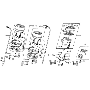 SPEEDOMETER + TACHOMETER